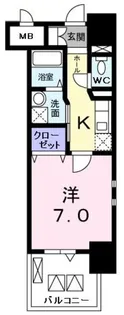 スカイ ガーデン タワー【6階】の間取り