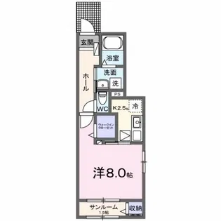 エアリーⅢ【1階】の間取り