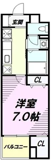 メゾン ド ルノン【1階】の間取り