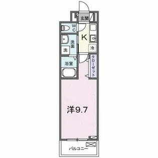 エルピーノ【3階】の間取り