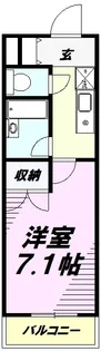 ヒルズL・R【4階】の間取り