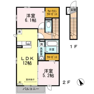 イル フトゥーロ【206号室】の間取り
