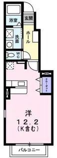 レジデンス プロムナード【1階】の間取り