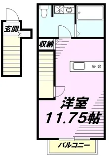 レガーロ C棟【2階】の間取り