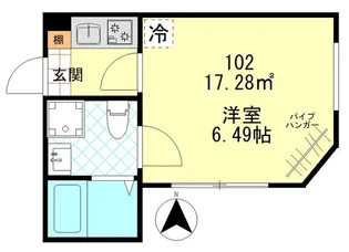 Prime Bloom【1階】の間取り