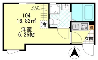 Prime Bloom【1階】の間取り