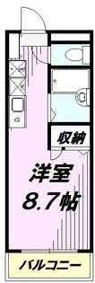 第6宮田ビル【501号室】の間取り