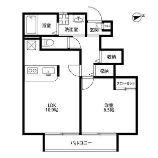 アムール Mariage 【1階】の間取り