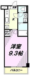 ラ・プランタン【1階】の間取り