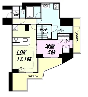 LUXENA八王子寺町【12階】の間取り