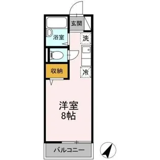 ドミトリー菱山【2階】の間取り