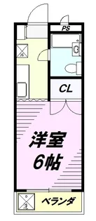 エスポアールタケオ【2階】の間取り
