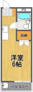 b’CASA福生Ⅱre−born【1階】の間取り