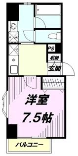 アベニュー・ビー【6階】の間取り