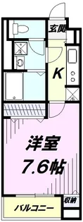 アンジュ【5階】の間取り
