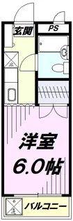 TKレジデンス【1階】の間取り