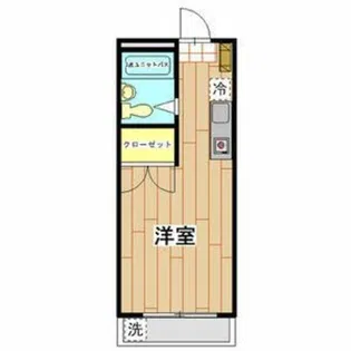 第2ロイヤルパレス田村【203号室】の間取り