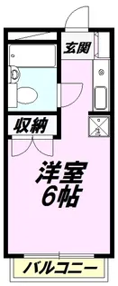 ペアヒルズ大和田【2階】の間取り