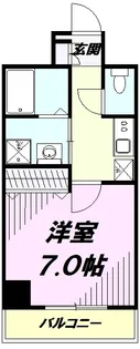 アクアセゾン【2階】の間取り