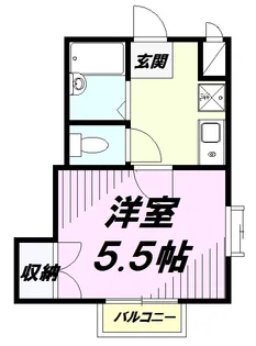 グランコート【1階】の間取り