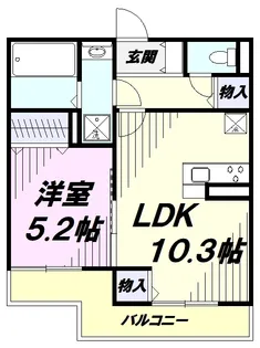Ray Harmony【2階】の間取り