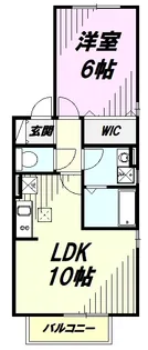 リヴェール A【1階】の間取り