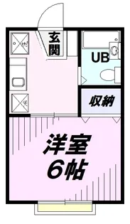 パークサイドハウス A【1階】の間取り