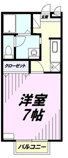 ベルドール【2階】の間取り