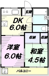 ヴィラ・パルナシウス【3階】の間取り
