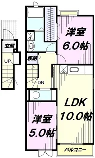 レーベン ラオム【2階】の間取り