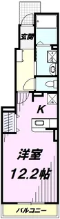 アヴニール Ⅰ【1階】の間取り