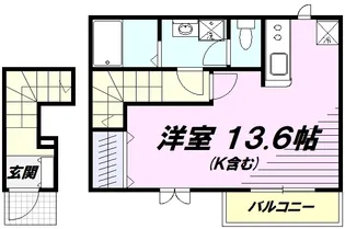 コンフォート ヤマダヤ【2階】の間取り