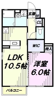 エスト【1階】の間取り
