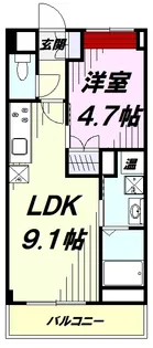 ア・レーズ【3階】の間取り