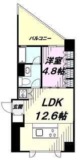 RODIA立川【2階】の間取り