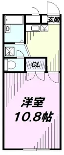 プレジール 第二秋喜【2階】の間取り