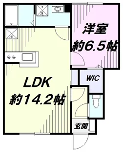 ネクスト伊奈平【1階】の間取り