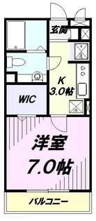 リヴェール石田【1階】の間取り