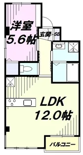 リオ アレーナ(Rio Arena)【3階】の間取り