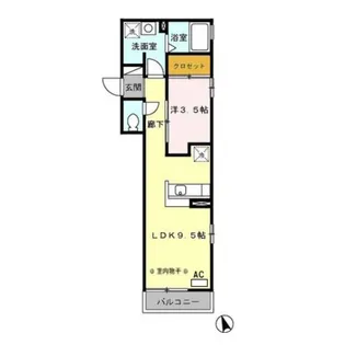 サンモールTM【2階】の間取り