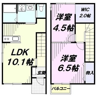 GLORIA【1階】の間取り