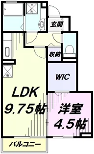 リヴェール【1階】の間取り
