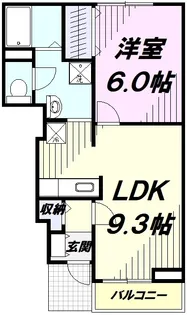 ベアーヒルズ【1階】の間取り