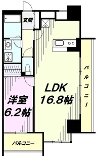 TOKIO国立タワー【11階】の間取り
