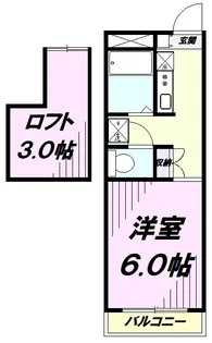 アミティエ【1階】の間取り