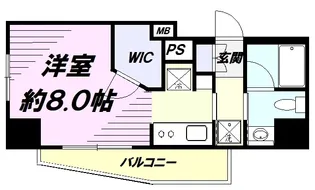 スパシエ国立矢川ステーションプラザ【3階】の間取り