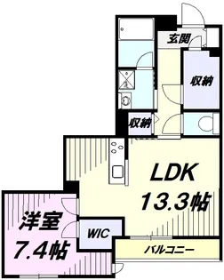 リラフォートタカマツ【2階】の間取り