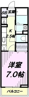 コモドヴィラ【2階】の間取り