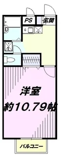 アムール 中原【2階】の間取り