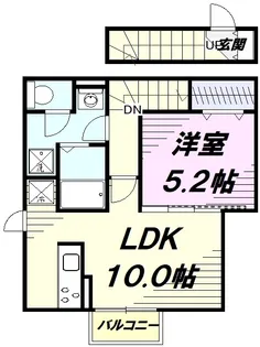 M.横田【2階】の間取り